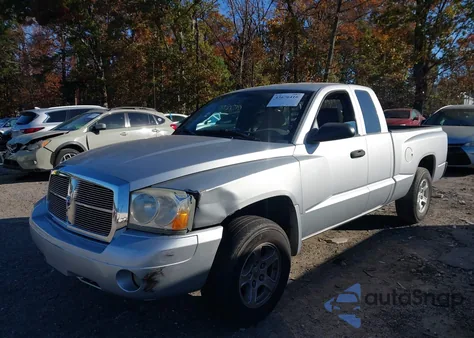 2006 Dodge Dakota Slt from USA, damaged, VIN 1D7HE42N06S640877